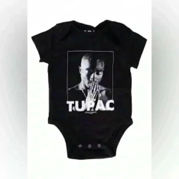 Tupac Praying Kids Baby Grow Onsie 12-18months - Picture 1 of 4